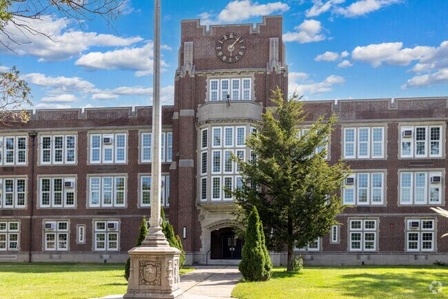 Grace A Dunn Middle School serves 6th-8th grades in Downtown Trenton.