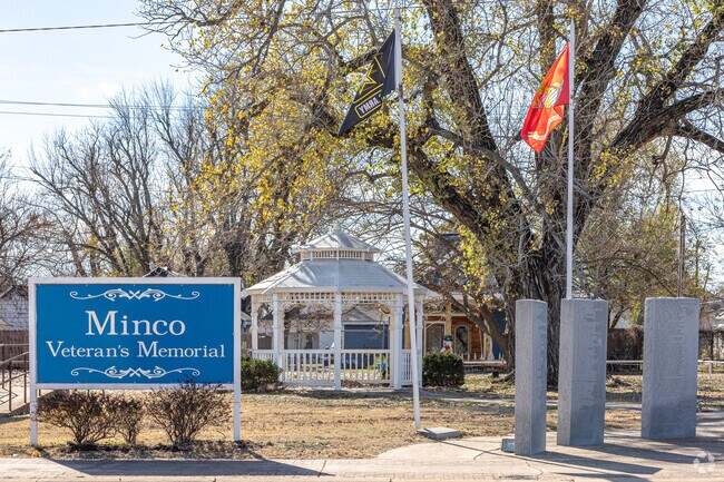 Be sure to stop and pay your respects at the Minco Veteran's Memorial in Minco, OK.