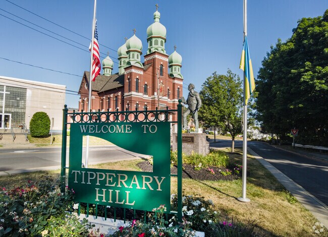 Tipperary Hill is a melting pot of rich culture with strong Irish, Polish, and Ukrainian roots.