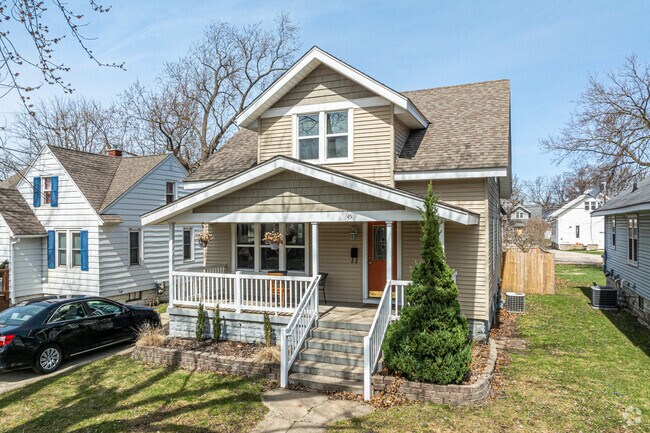 Bungalow-style homes are a staple in the Rosa Parks Green neighborhood.