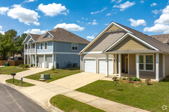 New traditional craftsman style homes can be found north of Rayzor Ranch on arrowhead drive.