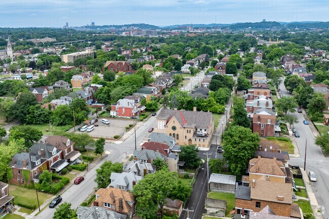 Homewood North is full of apartments and single family homes just outside of Pittsburgh.