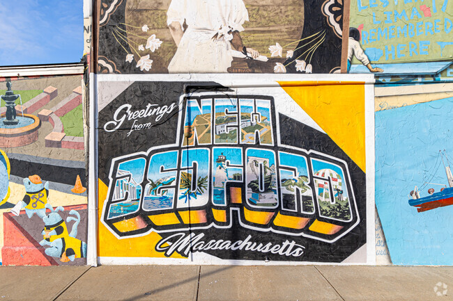 Downtown New Bedford keeps history alive while managing to stay fresh and artistic.