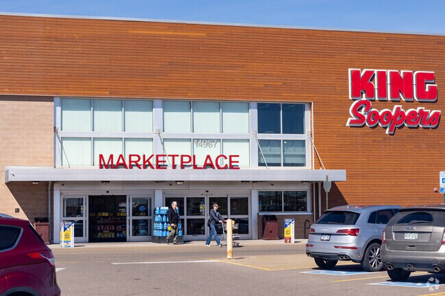 Pick up groceries from King Soopers, just north of Cameo Estates.