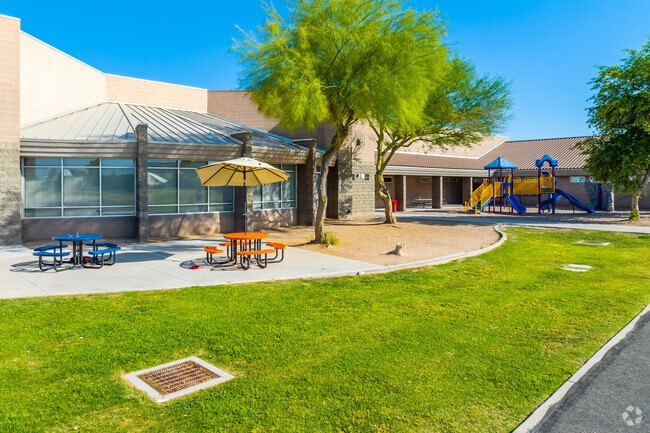 Where laughter, friendship, and nature intertwine at Maricopa Elementary School in Maricopa.