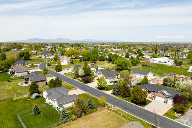 The majestic Antelope Island serves as a stunning backdrop to West Haven.
