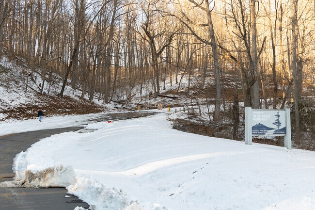 Closed to drivers due to hurricane damage Waynesville hikers still visit the Blue Ridge Pky.