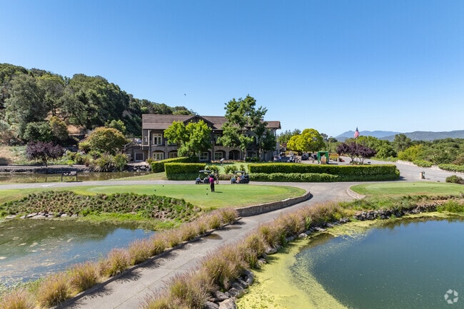 Golfers enjoy the expansive amenities at Stone Tree Golf Club in Black Point.