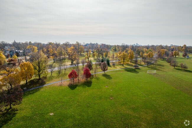 Delaware Park south of University District is always beautiful but especially in the fall.
