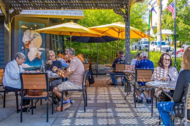 Experience a culinary delight at the Pearl Moon in Woodstock, NY.