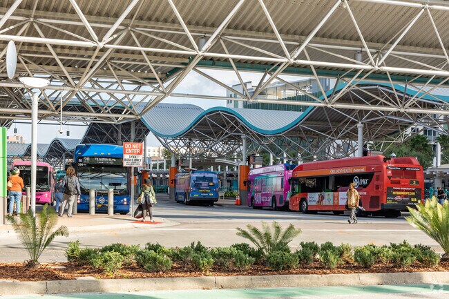 Baldwin Park can rely on LYNX transit buses to reach downtown and other destinations.