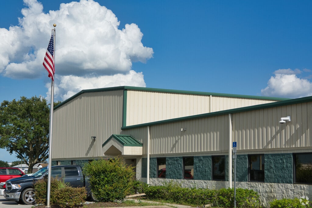 Side entrance to SCPS Consequence Unit