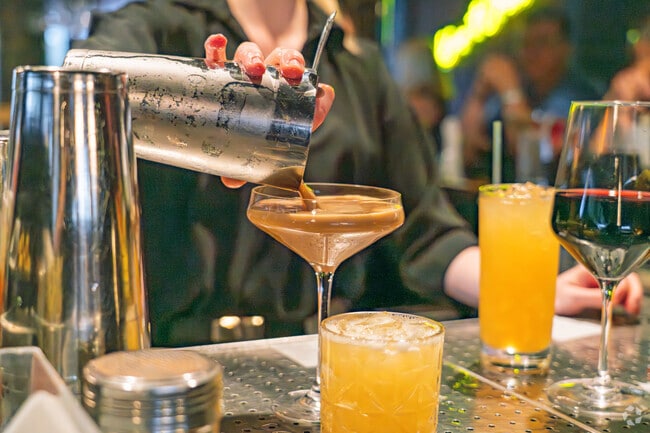 Locals of Park-Proctor can visit Stir Martini Bar & Kitchen for a great cocktail and amazing food.