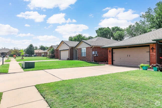 Sturdy, brick homes are plentiful in the Downtown Edmond neighborhood.