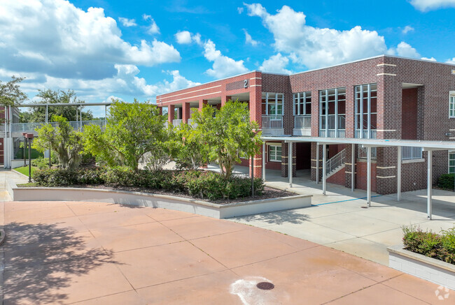 Built In 1979, Markham Woods Middle School Has Beautiful Red Brick Historic Looking Buildings.