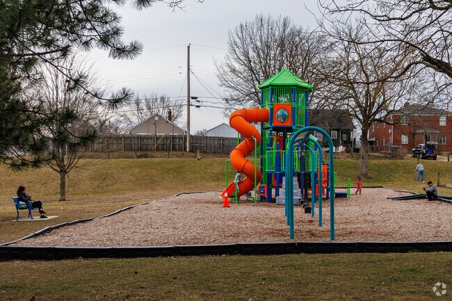 Children can roam and play freely at Belmont Park in Hearthstone.