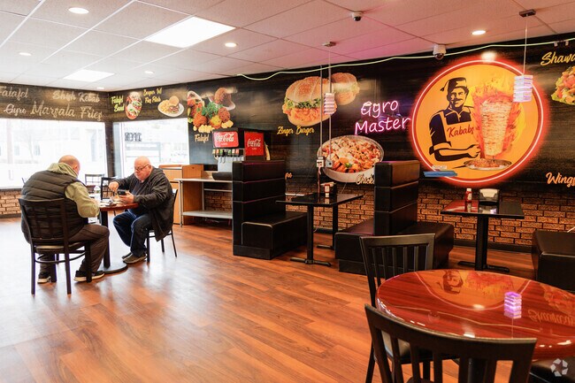 For grilled meats, there is Gyro Master in River Vale, NJ.