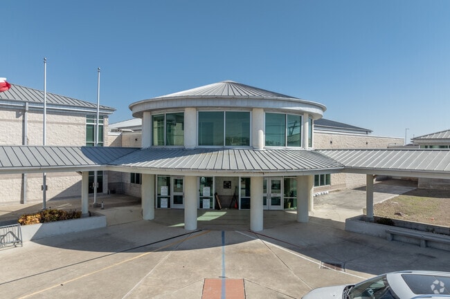 Tobias Elementary School can be found just off of I-35, in Kyle, Texas.