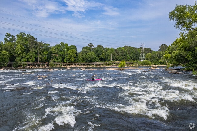 Kayaking the Congaree River is popular for residents of Columbia and West Columbia.