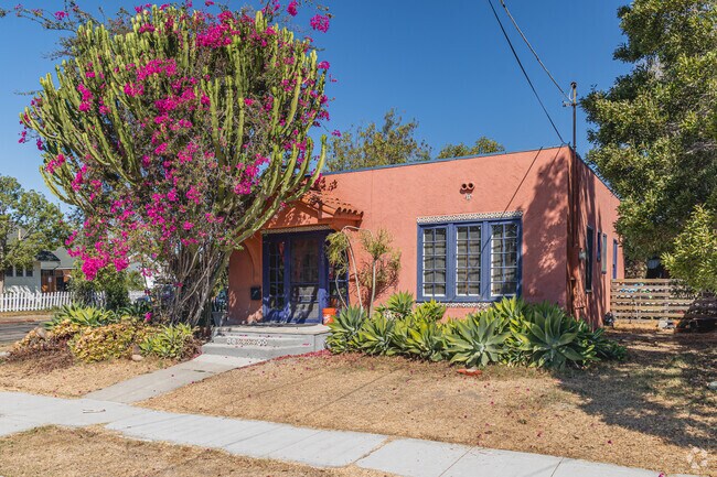 Normal Heights temperate climate creates the opportunity for home owners to grow exotic gardens.