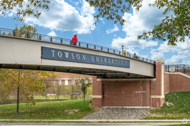 Towson University brings many college students to the Towson area.