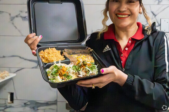 Corcoran residents enjoy an authentic Mexican dish at the downtown La Mision restaurant.