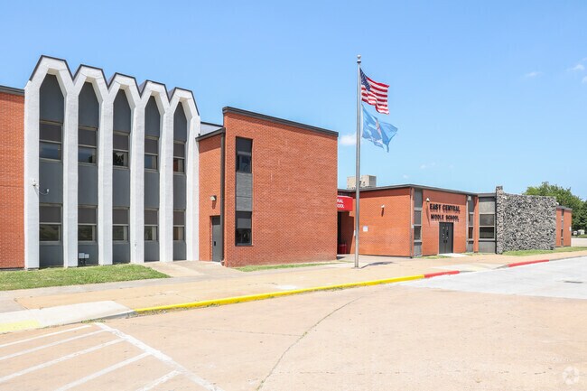 East Central Middle School is located on East 21st Street near Garnett Road.