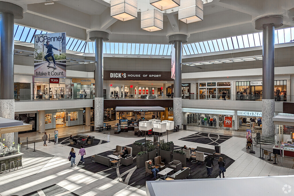 Sherwood Forest residents can shop, dine, and relax at Ridgedale Mall.