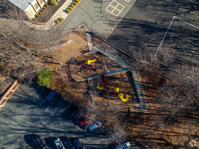Lincoln Elementary School has a playground for students.