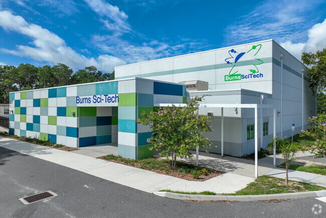 Oak Hill's Burns Science & Technology Charter School is A+ rated and STEM certified.