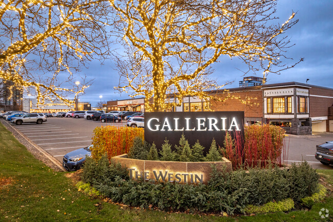 Edina's Galleria features upscale retailers and restaurants with a contemporary feel.