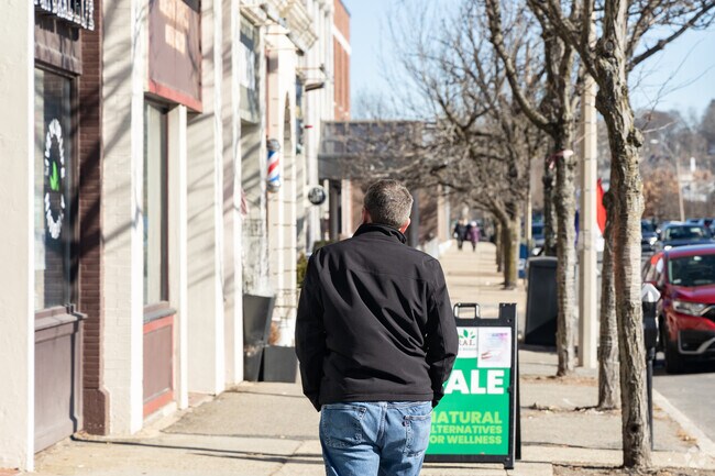 Enjoy a walk around Walnut St. in Newtonville to browse the many local shops and restaurants.