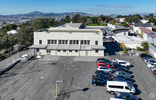 KIPP San Francisco College Preparatory has a large campus for its students to enjoy.