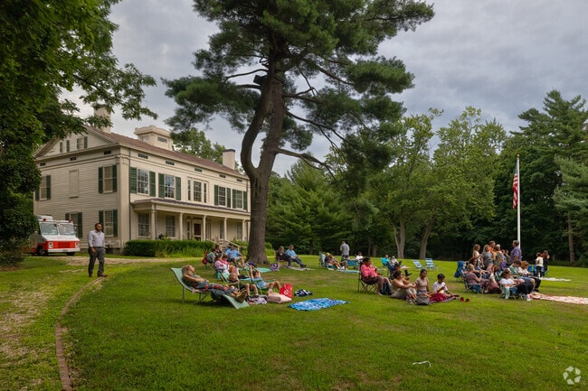 Family movie night in Saint James is held at the Deepwells Farm Mansion.