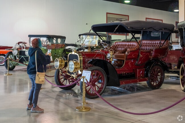 Appreciate the antique cars at the Nethercutt Museum in Sylmar.