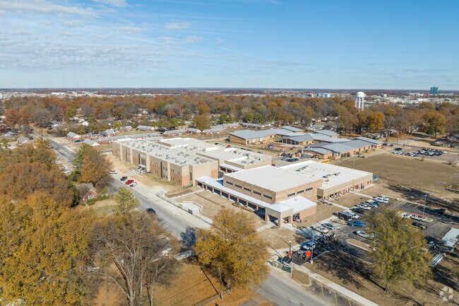 West Junior High School typically receives average ratings.