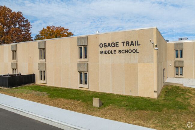 Osage Trail Middle School has a B-minus.