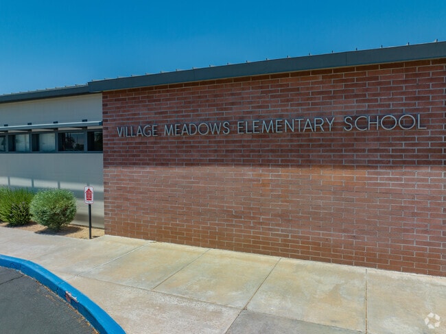 Village Meadows Elementary School entrance