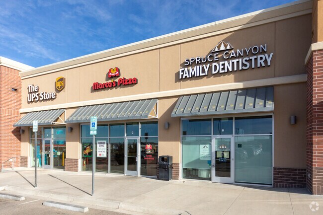 East Quincy Highlands is close to several smaller shopping centers.