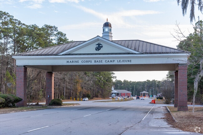 Marine Corps Base Camp Lejeune has been opened in Jacksonville at the end of WWII.