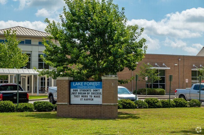 Lake Forest Elementary Charter serves grades K through 8 near Read Boulevard East.
