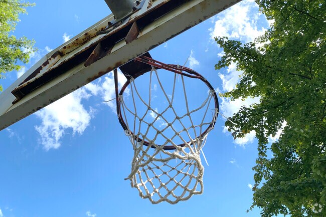 Basketball is popular at Belle Ziegler Park.