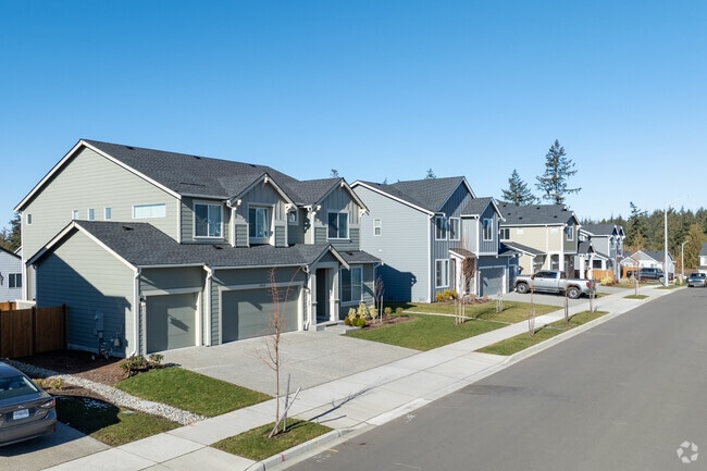 Newly built homes in the northeast parts of Stanwood are sprouting up and are affordable.