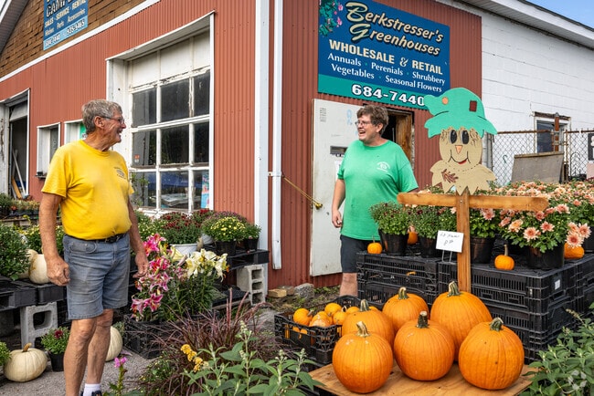 Berkstresser’s Greenhouses is a Tipton stalwart retailer with garden plants, tools and advice.