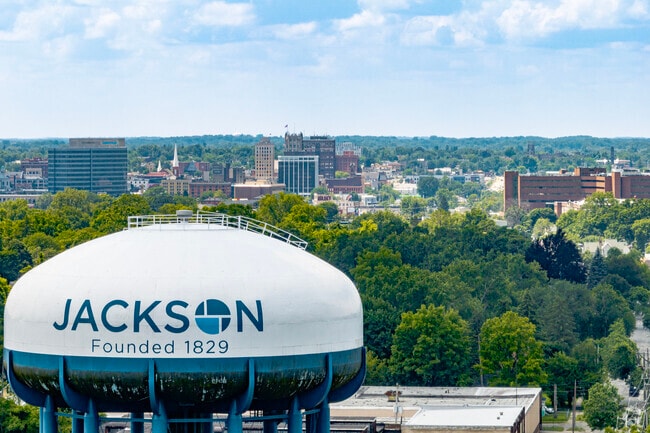 Residents of Vandercook Lake reach Downtown Jackson quickly for dining and entertainment.