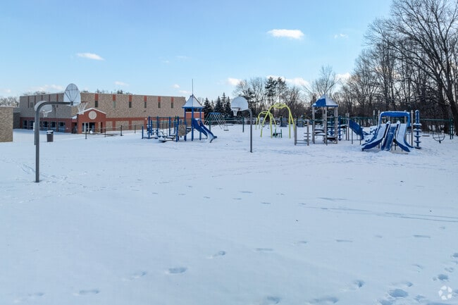 Long Meadow Elementary School playground.