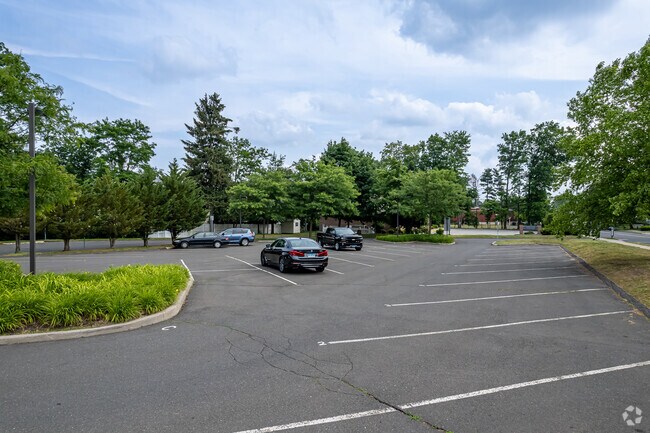 Bristow Middle School in West Hartford has plenty of parking.