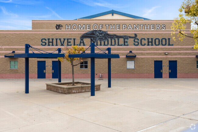 Providing quality education for your child's future at Shivela Middle School near Los Alamos Hills.