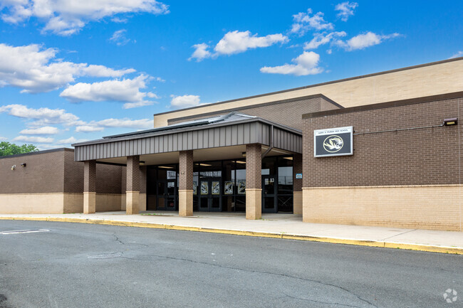 Alternate entrance for Harry S Truman High School in Levittown.