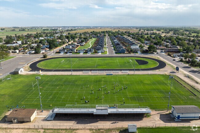 Students can take advantage of numerous sports opportunities at Fort Lupton High School.
